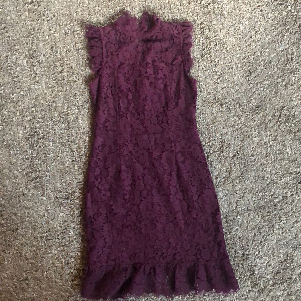 Maroon dress